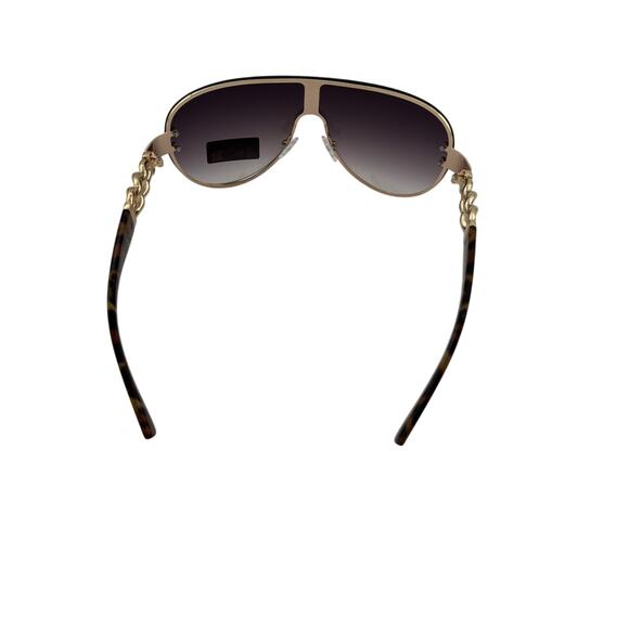 GUESG113: Guess Women's Shield Sunglasses with gold designs - Picture 3 of 5